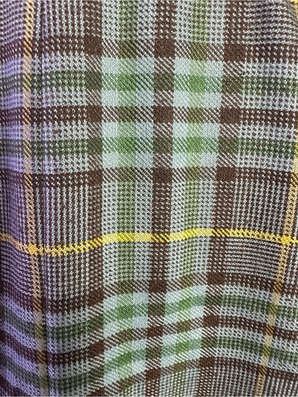 Free People Preppy Dark Academia Dean Double Breasted Blazer Oliver Plaid Small - Picture 9 of 16